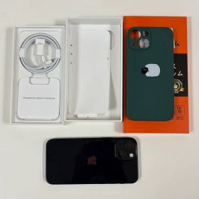 iPhone13mini 128GBミッドナイトブラック 本体 ケース付き