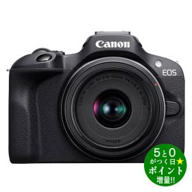 ◆最大3000円CP＋P3倍！！6/20◆キヤノン カメラ デジタル一眼カメラ EOS R100 EOS R100 RF-S18-45 IS STM レンズキット Canon【転送不可】