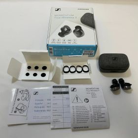 ● ゼンハイザー SENNHEISER ワイヤレスイヤホン MOMENTUM True Wireless 3 グラファイト 高性能シングルダイナミックドライバー 720-3443