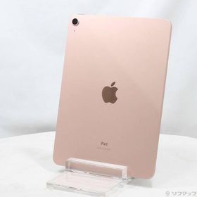 〔中古〕Apple(アップル) iPad Air 第4世代 64GB ローズゴールド MYFP2J／A Wi-Fi〔196-ud〕