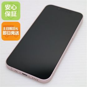 アイフォーン(iPhone)の新品同様 SIMフリー iPhone13 mini 128GB ピンク M222(スマートフォン本体)