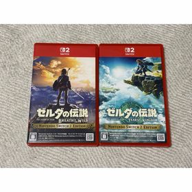 ニンテンドウ(任天堂)の【2本セット】ゼルダの伝説 ティアーズ オブ ザ キングダム switch2 (家庭用ゲームソフト)