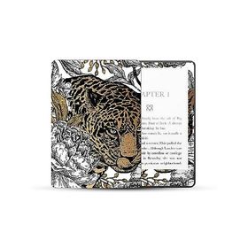 MightySkins Skin Compatible with Kindle Paperwhite 5 6.8-inch 11th Gen (2021) Full Wrap - Bronzed Leopard | Protective, and Unique Vinyl D_並行輸入