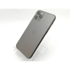 【中古】Apple SoftBank 【SIMロック解除済み】 iPhone 11 Pro 512GB スペースグレイ MWCD2J/A【ECセンター】保証期間1ヶ月【ランクB】