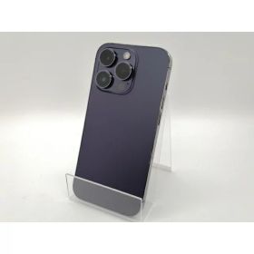 【中古】Apple docomo 【SIMフリー】 iPhone 14 Pro 512GB ディープパープル MQ283J/A【三宮センター】保証期間1週間【ランクC】