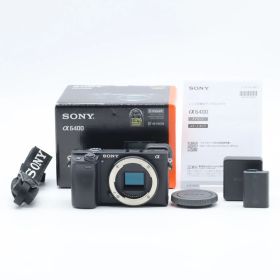 ★極上品★SONY α6400 ILCE-6400 ボディ ショット数 867回