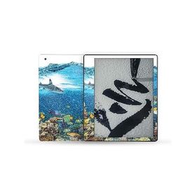 MightySkins Glossy Glitter Skin Compatible with Kindle Scribe (2022) Full Wrap - Below The Waves | Protective High-Gloss Glitter Finish | _並行輸入