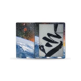 MightySkins Glossy Glitter Skin Compatible with Kindle Scribe (2022) Full Wrap - Global Sunrise | Protective High-Gloss Glitter Finish | E_並行輸入