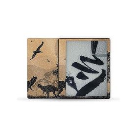 MightySkins Glossy Glitter Skin Compatible with Kindle Scribe (2022) Full Wrap - Mass Extinction | Protective High-Gloss Glitter Finish | _並行輸入