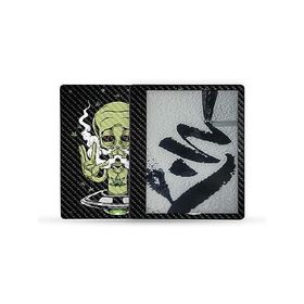 MightySkins Carbon Fiber Skin Compatible with Kindle Scribe (2022) Full Wrap - Come in Peace | Protective Textured Carbon Fiber Finish | E_並行輸入