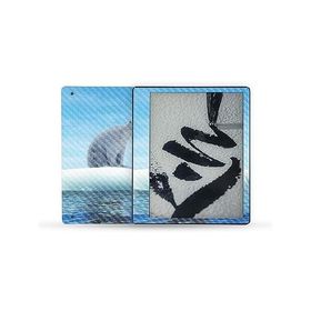 MightySkins Carbon Fiber Skin Compatible with Kindle Scribe (2022) Full Wrap - Polar Drift | Protective Textured Carbon Fiber Finish | Eas_並行輸入