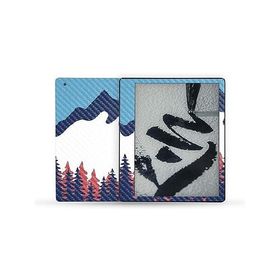 MightySkins Carbon Fiber Skin Compatible with Kindle Scribe (2022) Full Wrap - Winter Scape | Protective Textured Carbon Fiber Finish | Ea_並行輸入