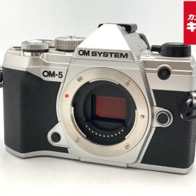 【中古】 【美品】 OM SYSTEM OM-5 ボディ シルバー