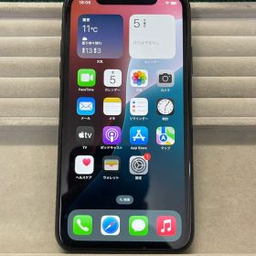 iPhone XR 64GB ブラックSIMフリー バッテリー80% Apple