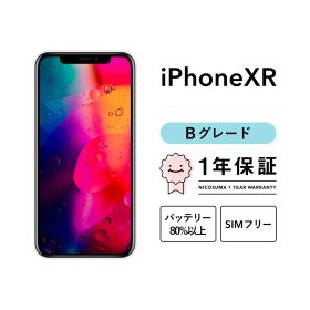 iPhone xr 64GB black Bグレード SIMフリー