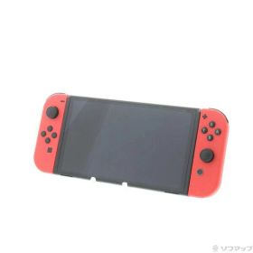 【中古】Nintendo(任天堂) Nintendo Nintendo Switch 有機ELモデル マリオレッド 【295-ud】
