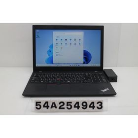 ノートパソコン Lenovo ThinkPad L590 Core i5 8265U 1.6GHz/8GB/256GB(SSD)/15.6W/FWXGA(1366x768)/Win11 キー文字消えあり