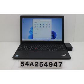 ノートパソコン Lenovo ThinkPad L590 Core i5 8265U 1.6GHz/8GB/256GB(SSD)/15.6W/FWXGA(1366x768)/Win11 キー文字消えあり