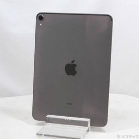 〔中古〕Apple(アップル) iPad Pro 11インチ 256GB スペースグレイ MTXQ2J／A Wi-Fi〔295-ud〕