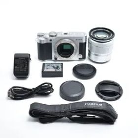 B#9389 富士フイルム(FUJIFILM) ミラーレス一眼 X-A3 レンズキット シルバー X-A3LK-XC-S