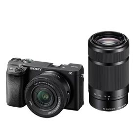 ミラーレス 一眼 カメラ ダブルズームレンズキット α6400 ブラック ソニー ILCE-6400X B