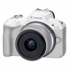 [新品]Canon キヤノン EOS R50 RF-S18-45 IS STMレンズキット ホワイト