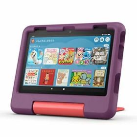 Amazon Fire HD 8 キッズモデル ストレージ32GB 8インチ グレープ 2024年発売