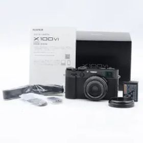 ★極上品★FUJIFILM X100VI ブラック ショット数1130回 ２言語 モデル