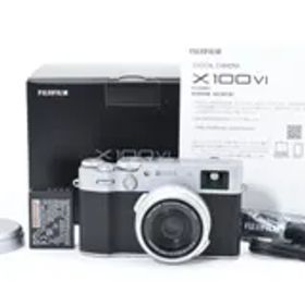 ★新品級★フジフイルム FUJIFILM X100VI シルバー 二言語モデル《ショット数：1,814回》★ LL2528#6588