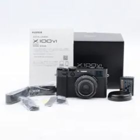 ★極上品★FUJIFILM X100VI ブラック ショット数 591回 2言語モデル