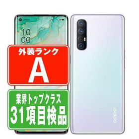 A001OP OPPO Reno3 5G ミスティホワイト SIMフリー ソフトバンク 中古 スマホ 本体 美品 7日間返品OK あすつく reno3sbw8mtm
