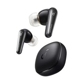 Anker Soundcore Liberty 4（Bluetooth 5.3）完全ワイヤレスイヤホン/ウルトラノイズキャンセリング 2.0 / 3Dオーディオ / ワイヤレス充電/マルチポイント接続/外音取り込み / 最大28時間再生 / ハイレゾ / IPX4防水規格 / ヘルスモニタリング/PSE技術基準適合ミッドナイトブ