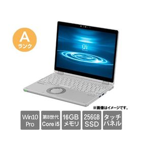 ノートPC パナソニック ★中古パソコン・Aランク★CF-QV8T15VS [Lets note QV8(i5-8365U 16GB SSD256GB 12タッチ Windows10Pro 30日保証)]