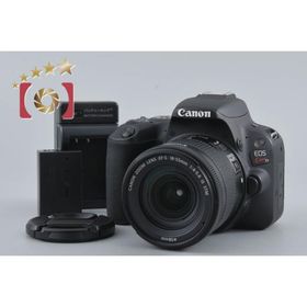 【中古】Canon キヤノン EOS Kiss X9 EF-S 18-55 IS STM レンズキット ブラック
