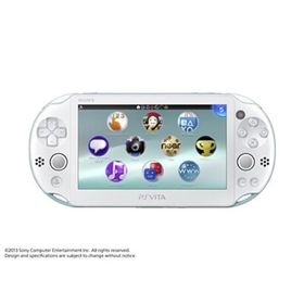 【整備済み品】 PlayStation Vita Wi-Fiモデル ライトブルー/ホワイト (PCH-2000ZA14) 液晶交換済み 180日保証 【メーカー生産終了】 [video game]
