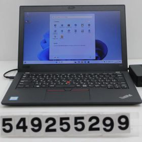 Lenovo ThinkPad X280 Core i5 8250U 1.6GHz/8GB/256GB(SSD)/12.5W/FWXGA(1366x768)/Win11【中古】【20260203】