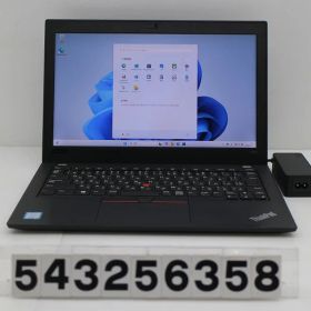 Lenovo ThinkPad X280 Core i5 8250U 1.6GHz/8GB/256GB(SSD)/12.5W/FHD(1920x1080)/Win11【中古】【20251219】