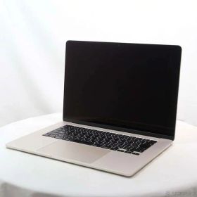 【中古】Apple(アップル) MacBook Air 15.3-inch Early-2024 MRYT3J／A Apple M3 8コアCPU_10コアGPU 8GB SSD512GB スターライト 〔15.3 Sequoia〕 【348-ud】
