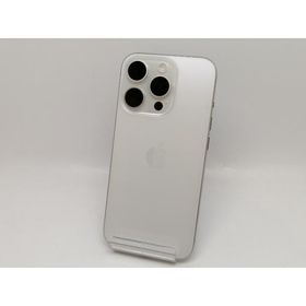 【中古】Apple 国内版 【SIMフリー】 iPhone 15 Pro 1TB ホワイトチタニウム MTUR3J/A【津田沼】保証期間１ヶ月【ランクA】
