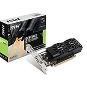 MSI ロープロファイル対応 グラフィックスカード GEFORCE GTX 1050 TI 4GT LP