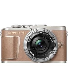 【中古】OLYMPUS ミラーレス一眼カメラ PEN E-PL10 14-42mm EZレンズキット ブラウン