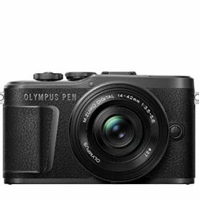 【中古】OLYMPUS ミラーレス一眼カメラ PEN E-PL10 14-42mm EZレンズキット ブラック