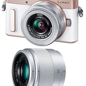 【中古】パナソニック ミラーレス一眼カメラ ルミックス GF10 ダブルレンズキット 標準ズームレンズ/単焦点レンズ付属 ホワイト DC-GF10W-W