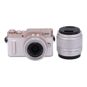 中古 ミラーレス一眼 ダブルレンズキットPanasonic パナソニック DC-GF10W WF1AA001736コンディションランク【B】（商品 No.05-0）