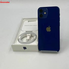 【中古】iPhone12 mini 128GB ブルー MGDP3J/A docomo版SIMフリー 訳あり