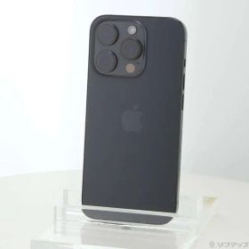 ソフマップ 〔中古品〕 iPhone15 Pro 128GB ブラックチタニウム MTU73J／A SIMフリー【377】