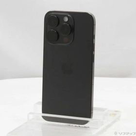 ソフマップ 〔中古品〕 iPhone15 Pro 128GB ブラックチタニウム MTU73J／A SIMフリー【276】