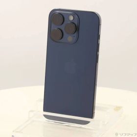 ソフマップ 〔中古品〕 iPhone15 Pro 128GB ブルーチタニウム MTUA3J／A SIMフリー【269】