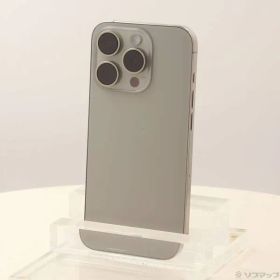 ソフマップ 〔中古品〕 iPhone15 Pro 128GB ナチュラルチタニウム MTU93J／A SIMフリー【344】