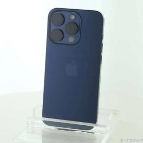 ソフマップ 〔中古品〕 iPhone15 Pro 128GB ブルーチタニウム MTUA3J／A SIMフリー【348】
